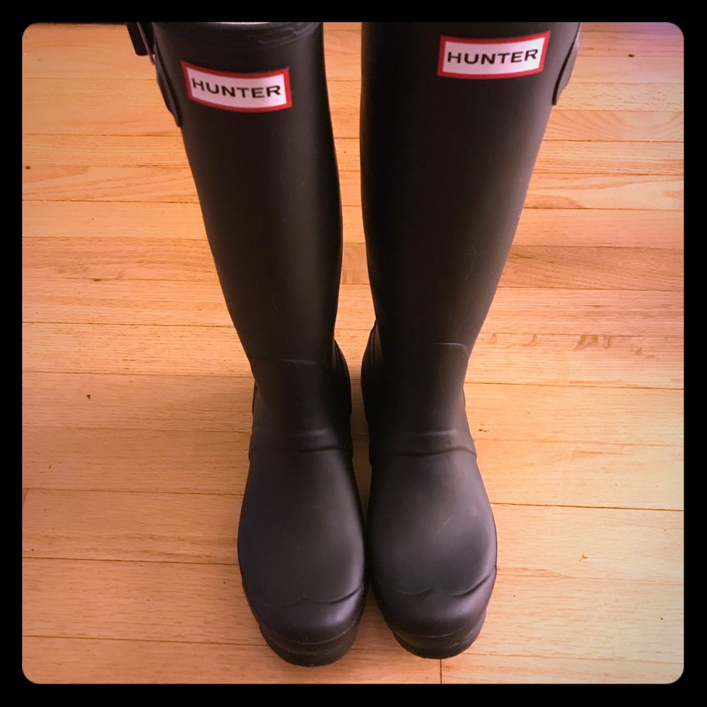 7M Black Hunter Boots